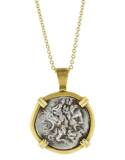 Shop Jorge Adeler Zeus Coin Pendant Necklace