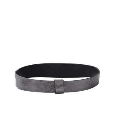 Shop Lanvin Metallic Silver Belt