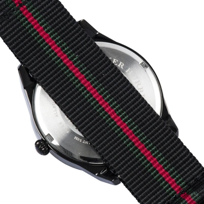 Shop Avi-8 Red And Black Hawker Hurricane Watch In Red/blk