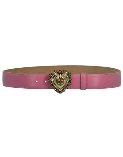 Shop Dolce & Gabbana Rose Devotion Belt