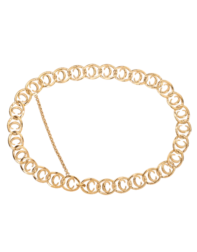 Shop Chloé Chloe Ceinture Chain Belt In Gold