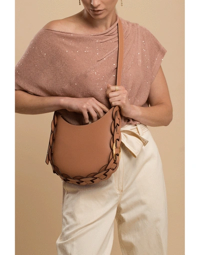 Shop Chloé Brown Darryl Small Hobo Bag