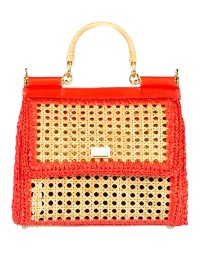 Shop Dolce & Gabbana Sicily Medium Top Handle Bag