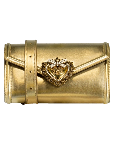 Shop Dolce & Gabbana Oro Devotion Belt Bag