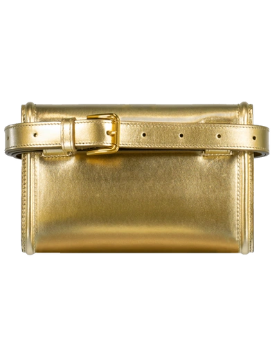 Shop Dolce & Gabbana Oro Devotion Belt Bag