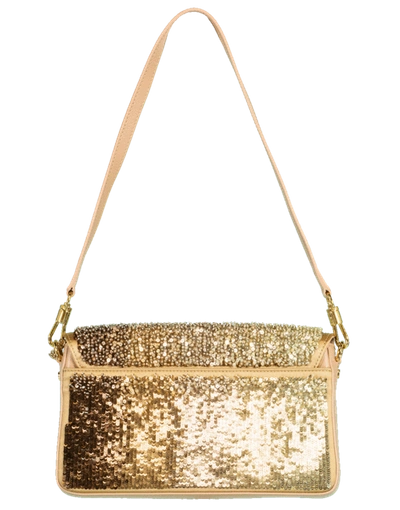 Shop Givenchy Gold Charm Shoulder Bag