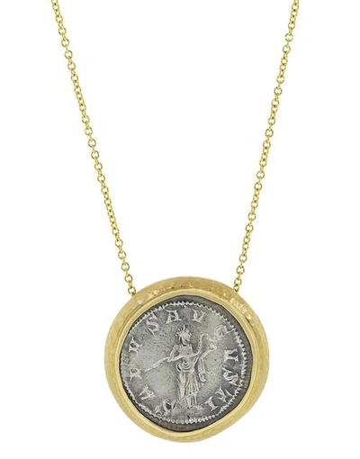 Shop Jorge Adeler Salus Coin Necklace