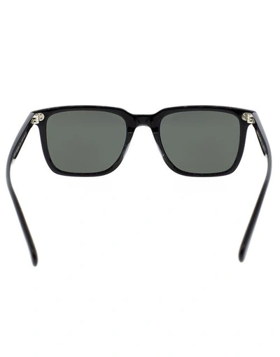 Shop Oliver Peoples Black Lachman Sunglasses