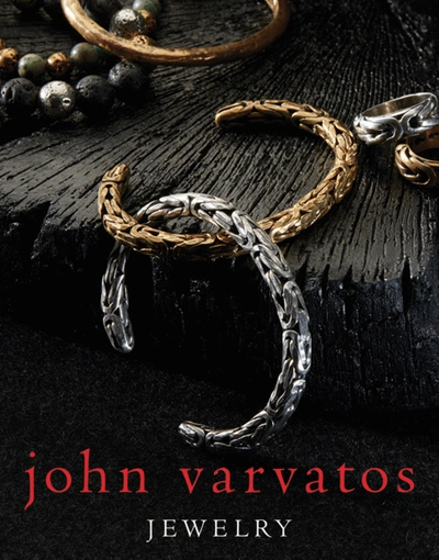 Shop John Varvatos Silver Rounded Chain Cuff