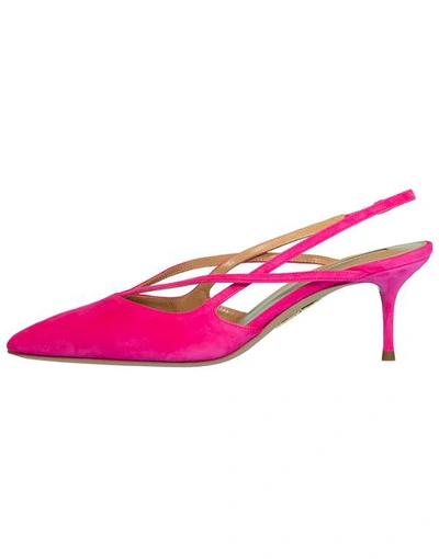 Shop Aquazzura Soul Slingback Pump