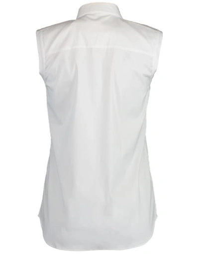 Shop Brunello Cucinelli Sleeveless Button Up Blouse