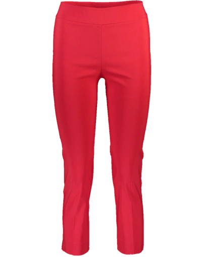 Shop Avenue Montaigne Straight Leg Pant In Red