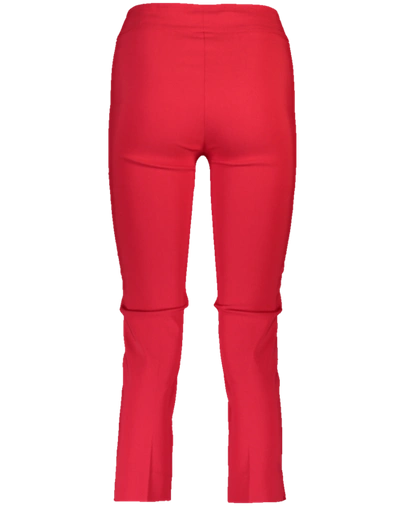 Shop Avenue Montaigne Straight Leg Pant In Red