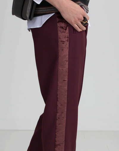 Shop Brunello Cucinelli Pull On Crepe Pant