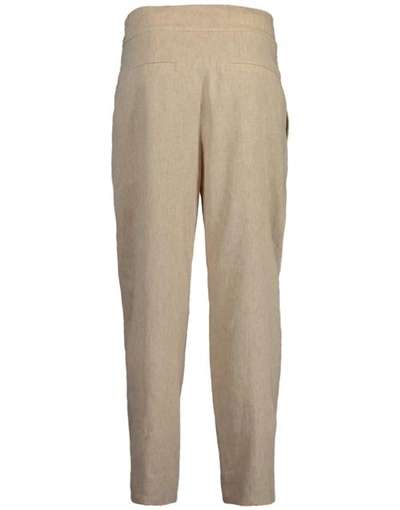 Shop Brunello Cucinelli Belted Single Pleat Pant