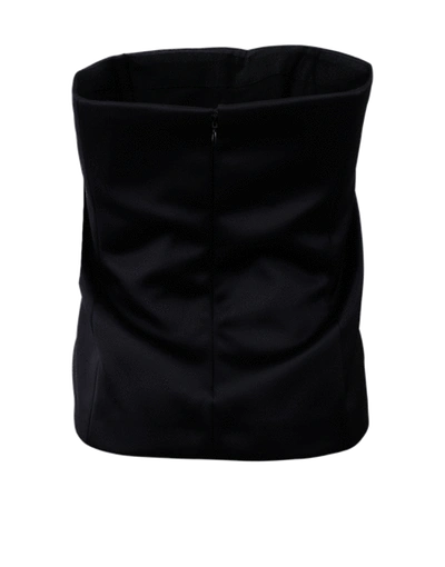Shop Jil Sander Built In Corset Top In Black