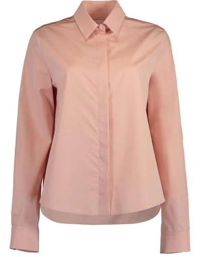 Shop Jil Sander Giulia Cotton Poplin Blouse