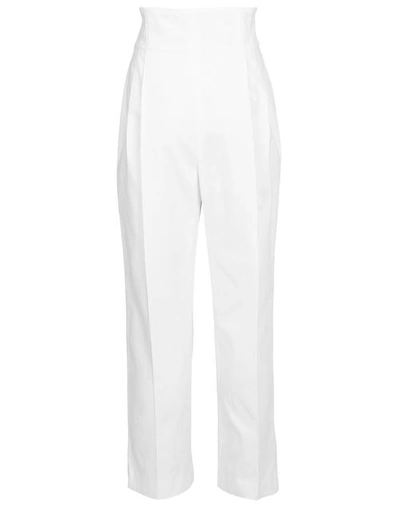 Shop Alaïa Corset Rise Pant In Blanc