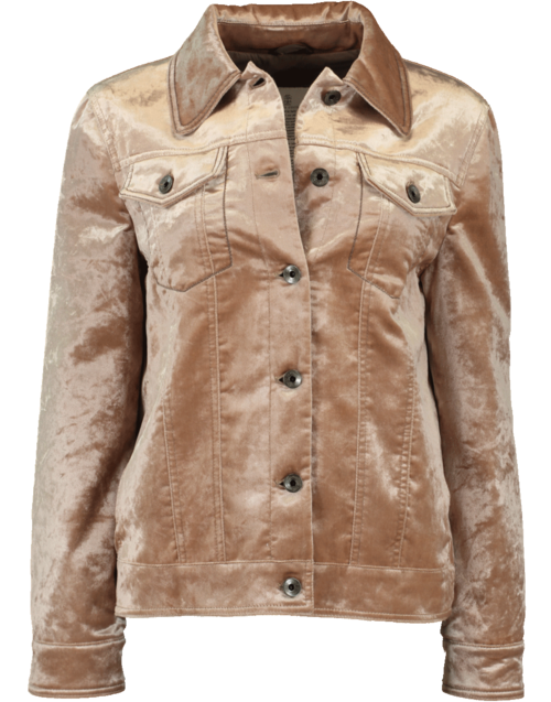 velvet trucker jacket