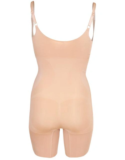 Shop Spanx Oncore Open Bust Mid-thigh Bodysuit