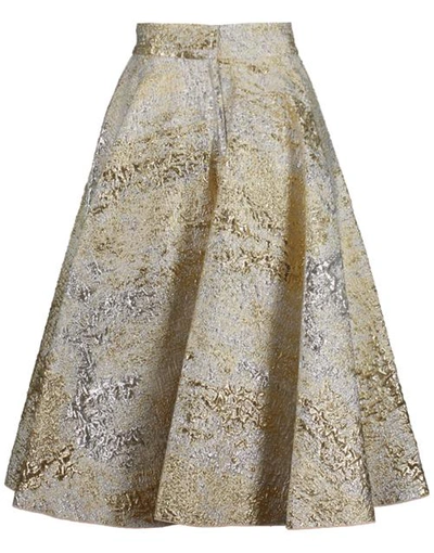 Shop Dolce & Gabbana Jacquard Midi Skirt