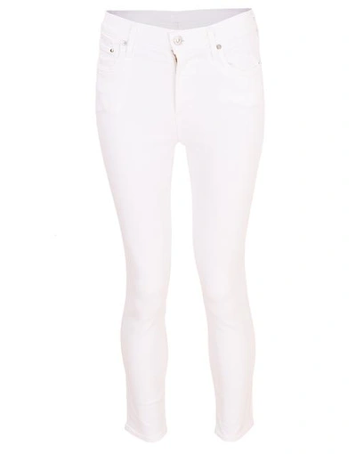 Shop Citizens Of Humanity Rocket Crop Mid Rise Skinny Jean In White