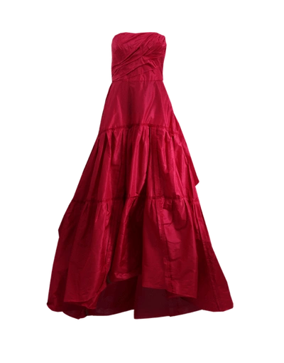 Shop Oscar De La Renta Taffeta Gown