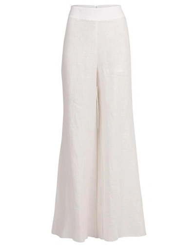 Shop Just Bee Queen White Martina Pant