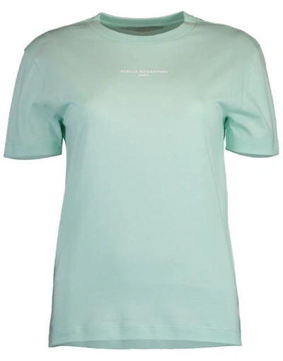 Shop Stella Mccartney Aquamarine T-shirt