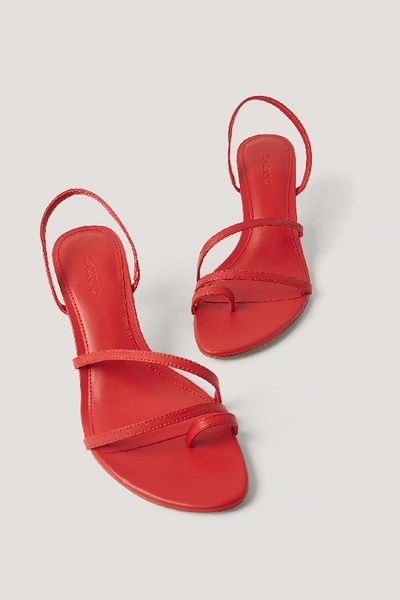 Shop Mango Loma Sandals - Red