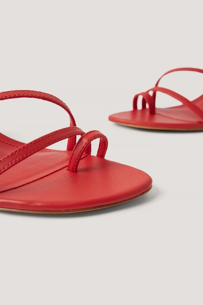 Shop Mango Loma Sandals - Red