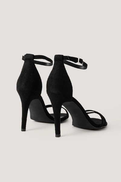 Shop Na-kd High Heel Stiletto Sandals - Black