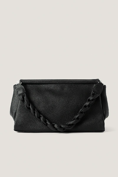 Shop Na-kd Braid Detailed Pouch Bag - Black