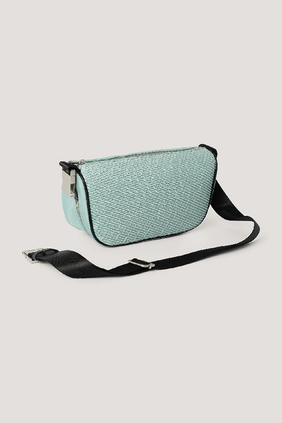 Shop Na-kd Structured Nylon Bag - Blue In Dusty Blue