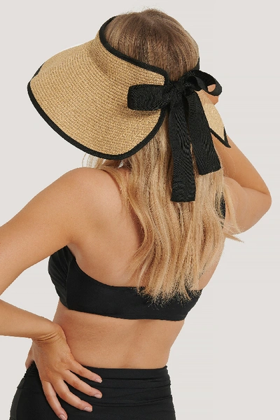 Shop Na-kd Wide Brim Sun Hat - Beige In Natural