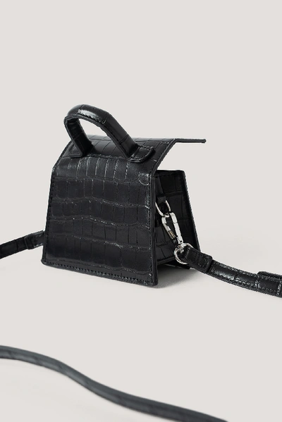 Shop Na-kd Micro Top Handle Bag Black