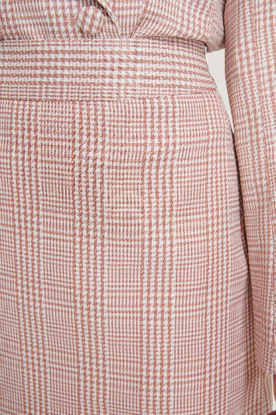 Shop Na-kd Classic A-line Houndtooth Mini Skirt - Multicolor