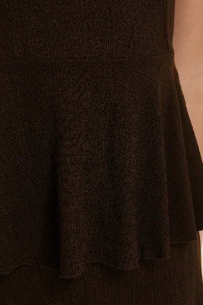 Shop Trendyol Sleeveless Mini Dress - Brown