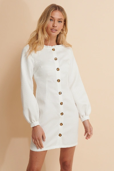 Shop Misslisibell X Na-kd Structured Dress White