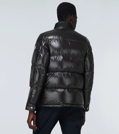 Shop Moncler Rateau Down-filled Jacket In Black