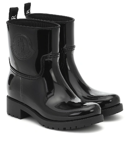 Shop Moncler Ginette Stivale Rain Boots In Black