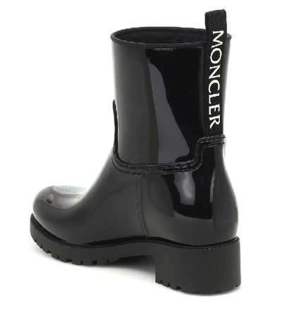 Shop Moncler Ginette Stivale Rain Boots In Black