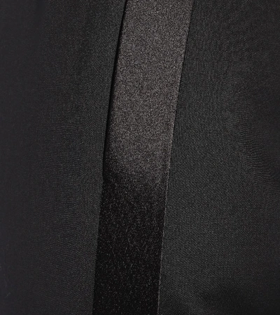 Shop Tom Ford Wool And Silk Pants In Black