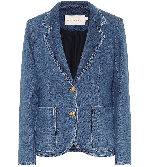 tory burch jean jacket