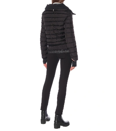 Shop Moncler Vonne Quilted Down Jacket In Black