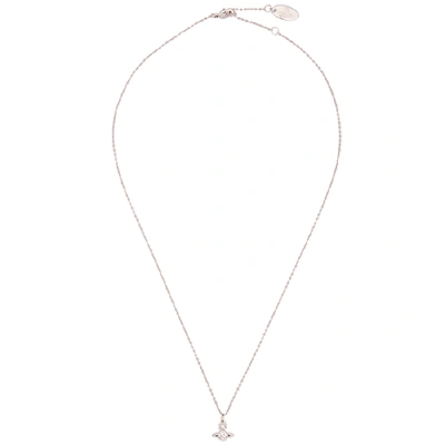Shop Vivienne Westwood London Silver-tone Orb Necklace
