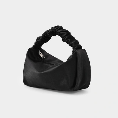 Alexander Wang Scrunchie Mini Bag In Black
