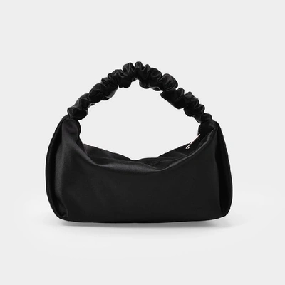 Alexander Wang Scrunchie Mini Bag In Black