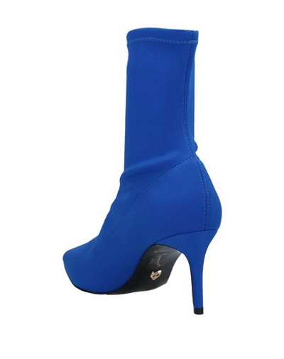 Shop Naked Wolfe Ankle Boot In Bright Blue