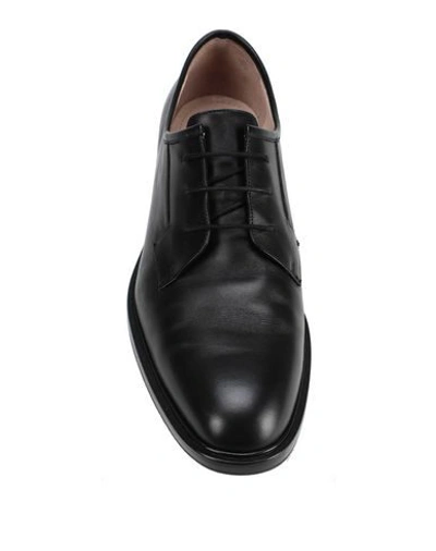 Shop Alberto Gozzi Laced Shoes In Black